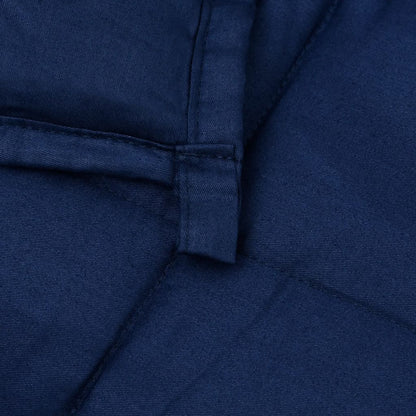 Weighted Blanket Fabric Blue 15 kg 230 cm