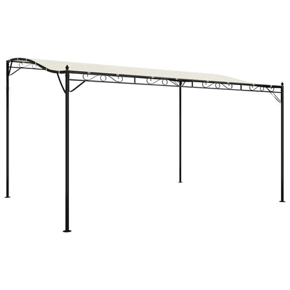 vidaXL Canopy Cream 4x3 m 180 g/m² Fabric and Steel 2