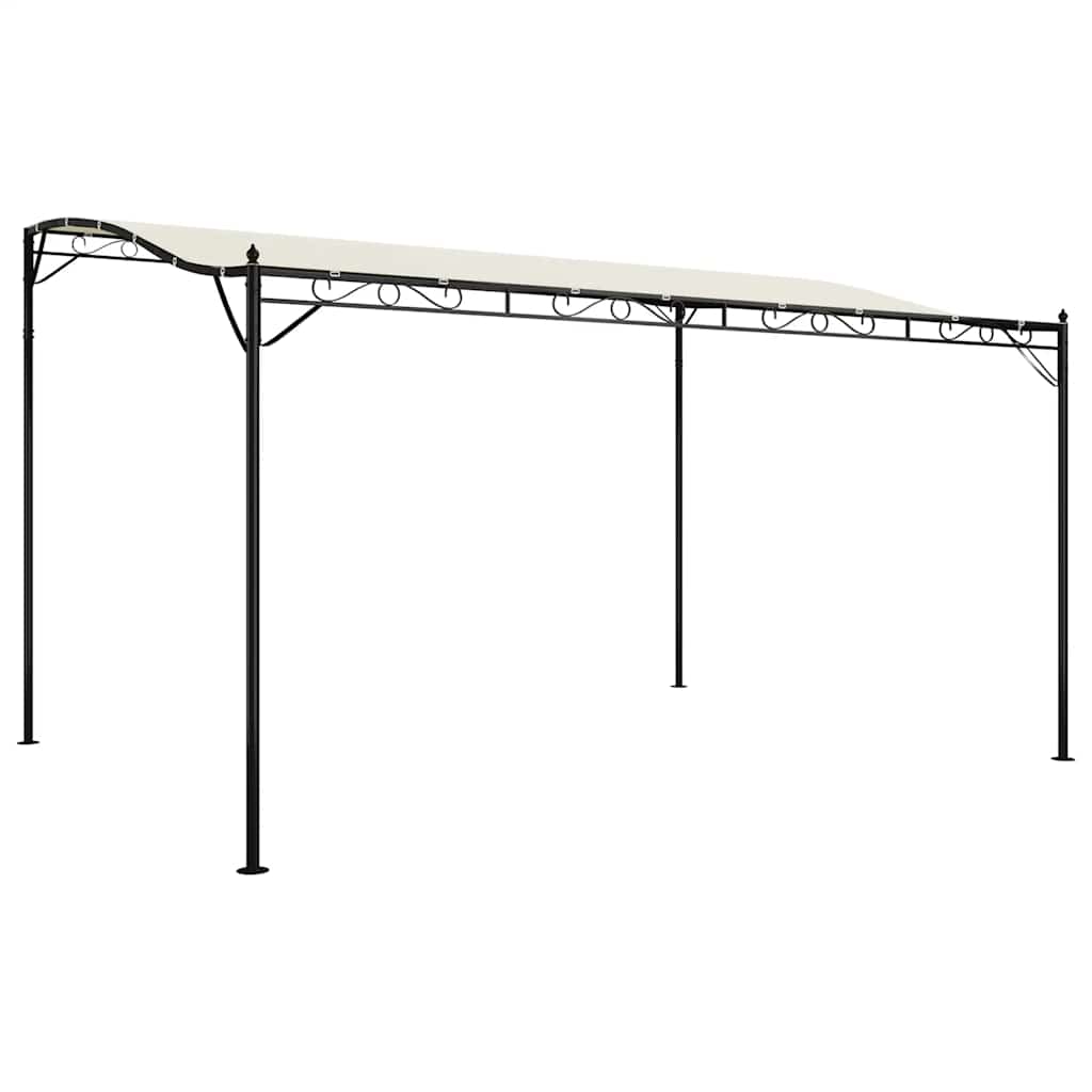 Canopy 4x3 m 180 g/m² Fabric and Steel Cream