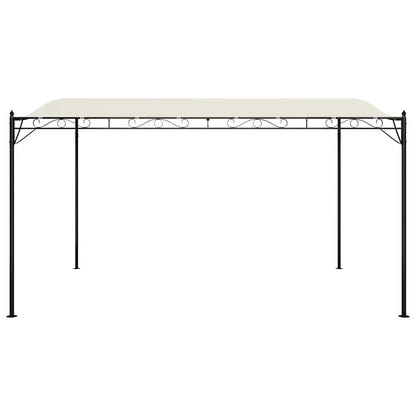 vidaXL Canopy Cream 4x3 m 180 g/m² Fabric and Steel 4