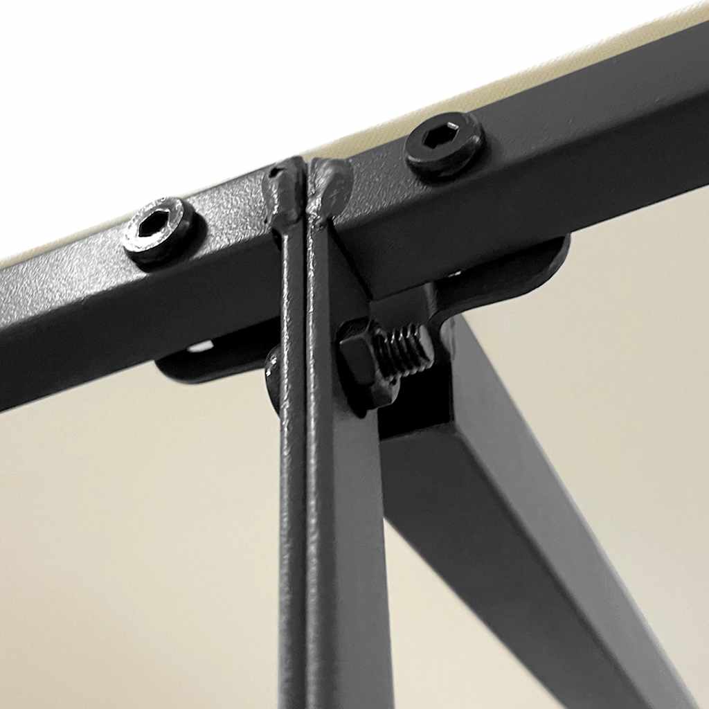 vidaXL Canopy Cream 4x3 m 180 g/m² Fabric and Steel 6