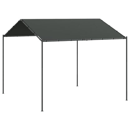 vidaXL Canopy Tent Anthracite 4x4 m Steel and Fabric 2
