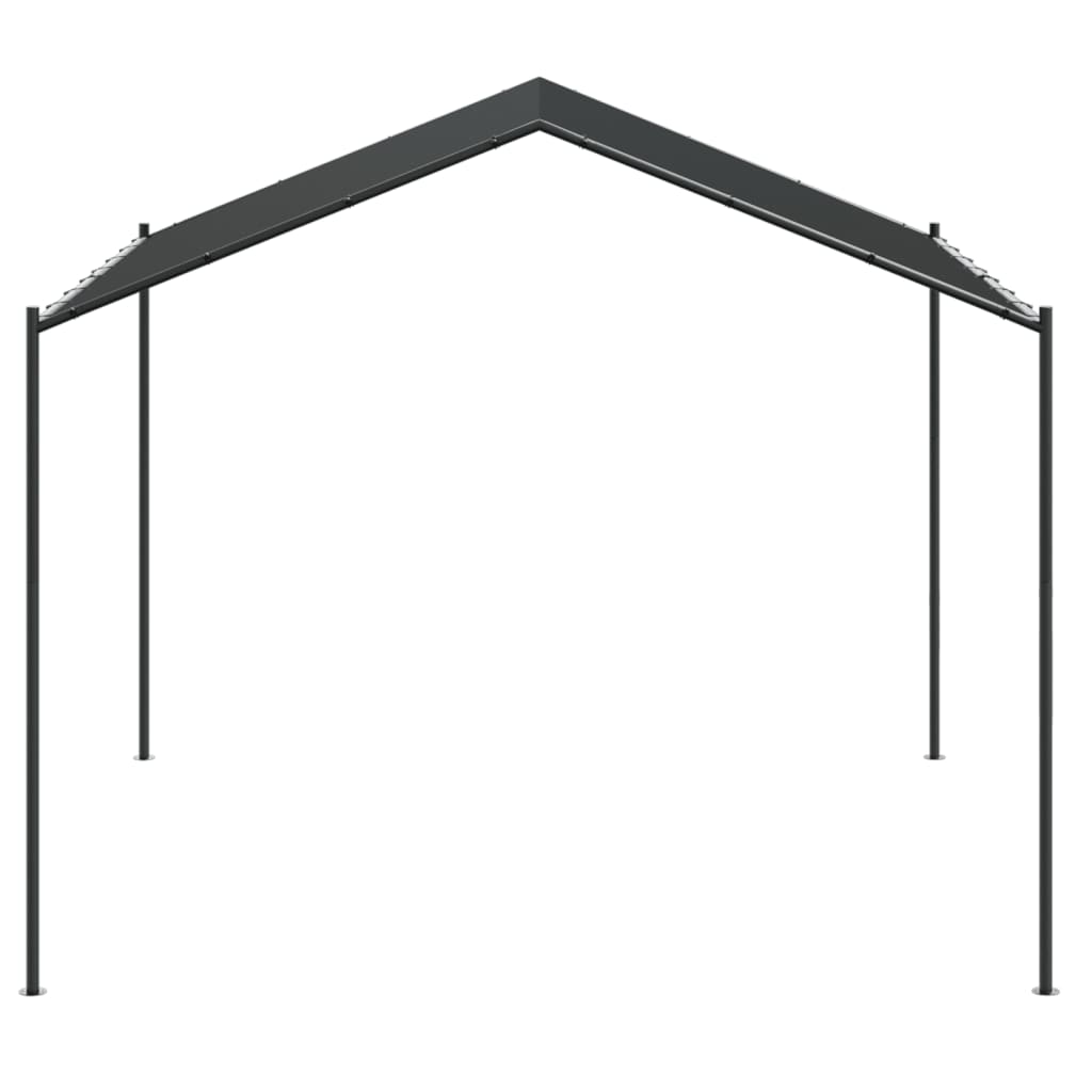 vidaXL Canopy Tent Anthracite 4x4 m Steel and Fabric 4