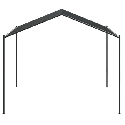 vidaXL Canopy Tent Anthracite 4x4 m Steel and Fabric 4