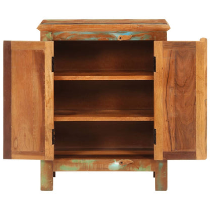 vidaXL Sideboard with 2 Doors 55x30x70 cm Solid Wood Reclaimed 3
