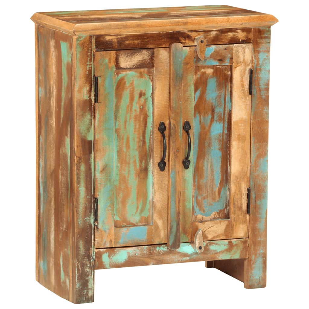 vidaXL Sideboard with 2 Doors 55x30x70 cm Solid Wood Reclaimed 5