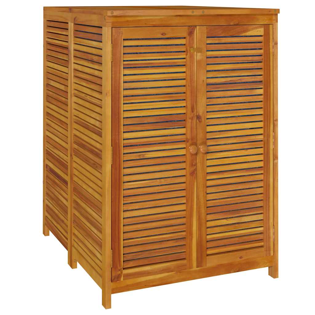 vidaXL Garden Storage Box 70x87x104 cm Solid Wood Acacia 2
