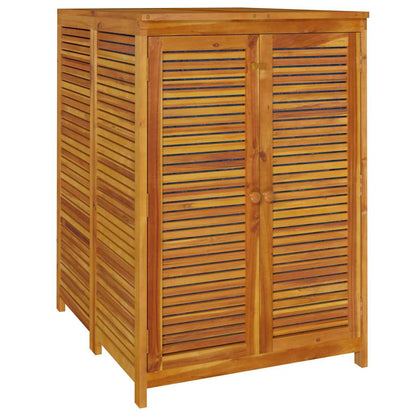 vidaXL Garden Storage Box 70x87x104 cm Solid Wood Acacia 2
