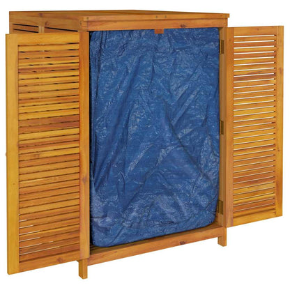 vidaXL Garden Storage Box 70x87x104 cm Solid Wood Acacia 3