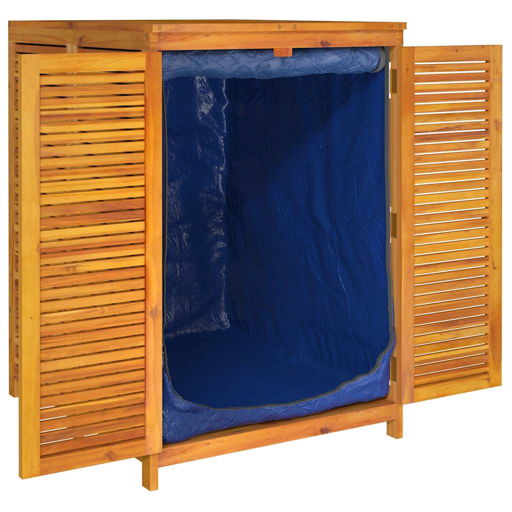 vidaXL Garden Storage Box 70x87x104 cm Solid Wood Acacia 4