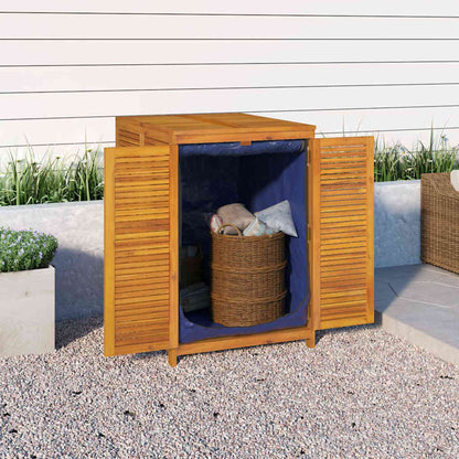 vidaXL Garden Storage Box 70x87x104 cm Solid Wood Acacia 1