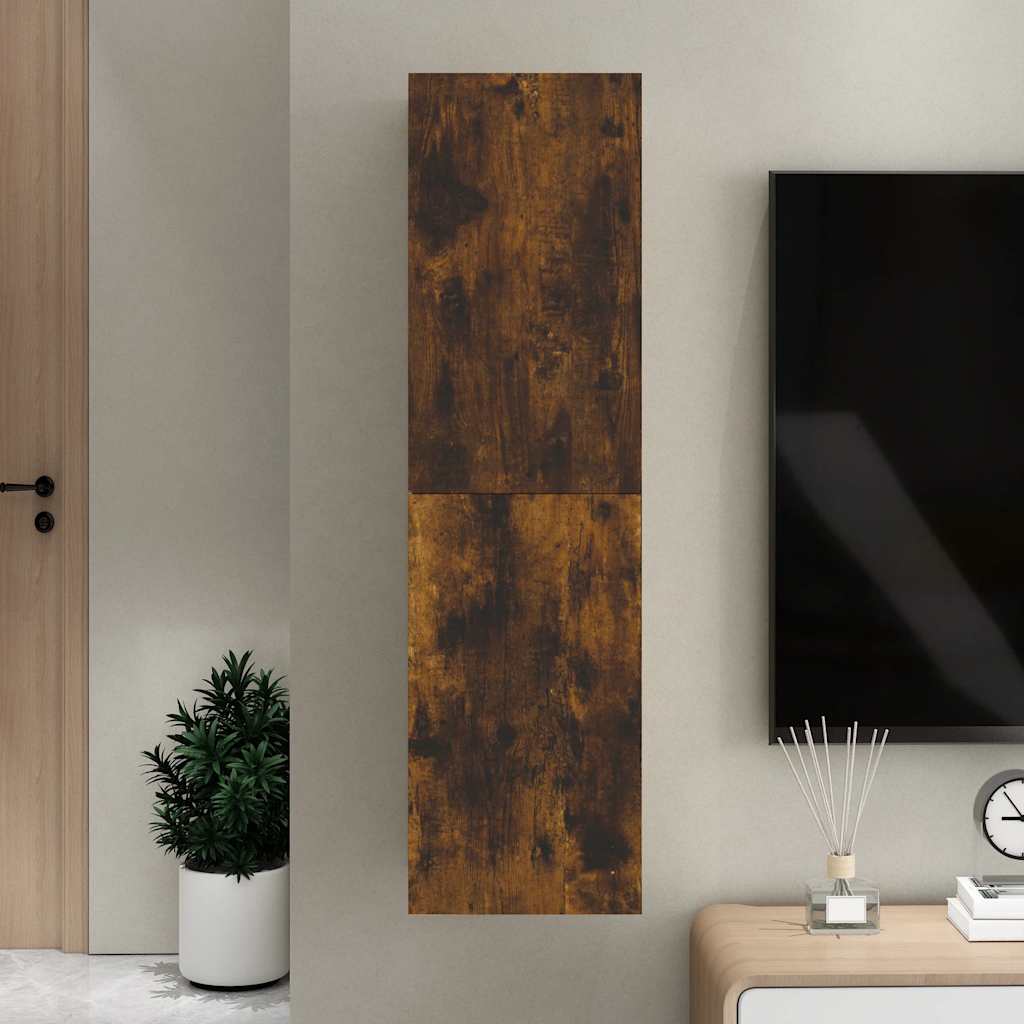 TV Cabinet 30.5x30x110 cm Engineered Wood Smoked oak