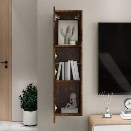TV Cabinet 30.5x30x110 cm Engineered Wood Smoked oak