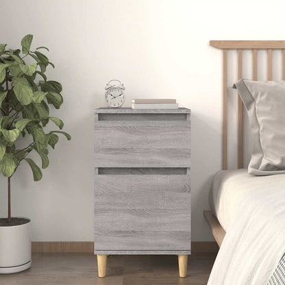 Bedside Cabinet 40x35x70 cm Grey sonoma