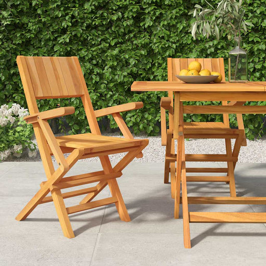 Folding Chairs 47x61x90 cm Solid Wood Teak 2