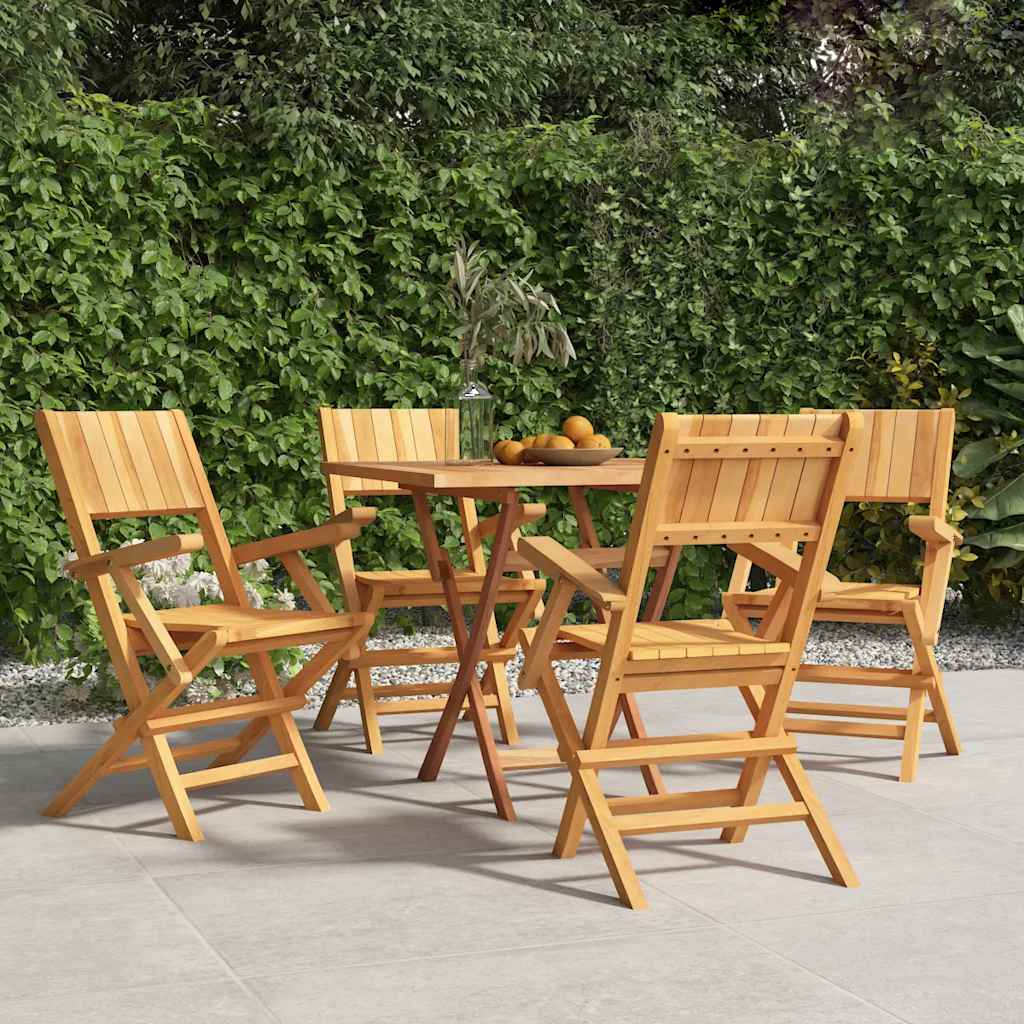 Folding Chairs 47x61x90 cm Solid Wood Teak 4