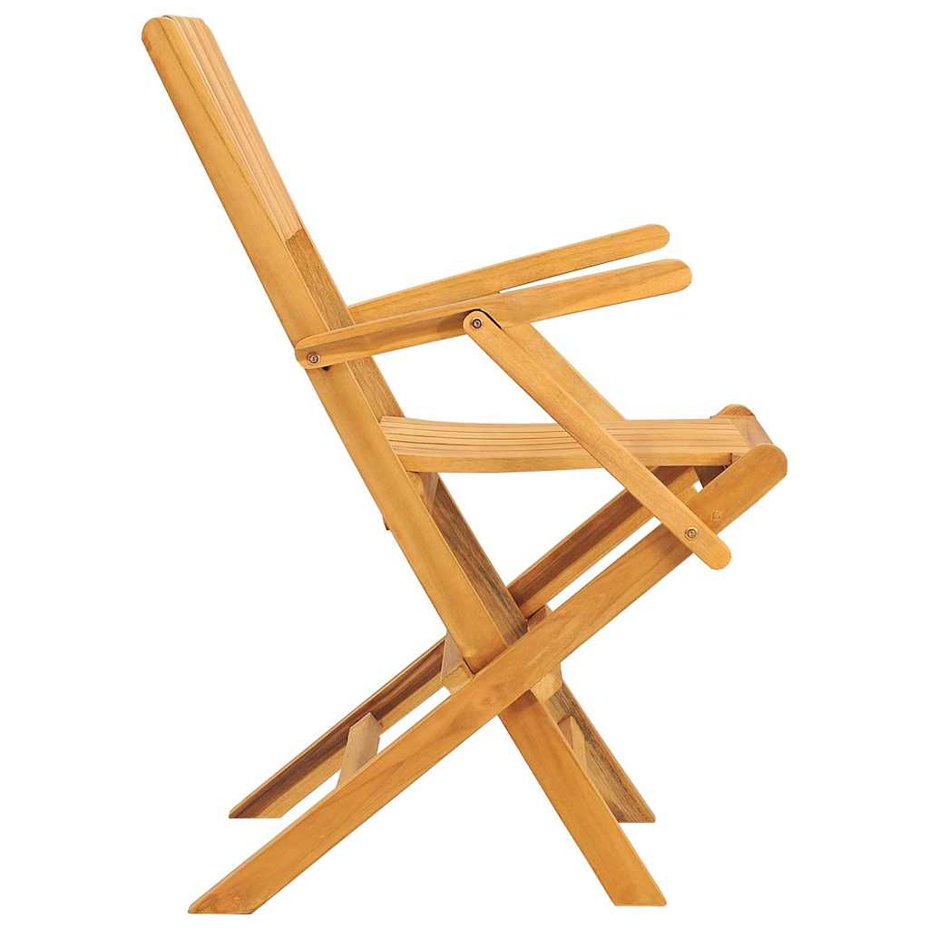 vidaXL Folding Chairs 6 pcs 55x61x90 cm Solid Wood Teak 6