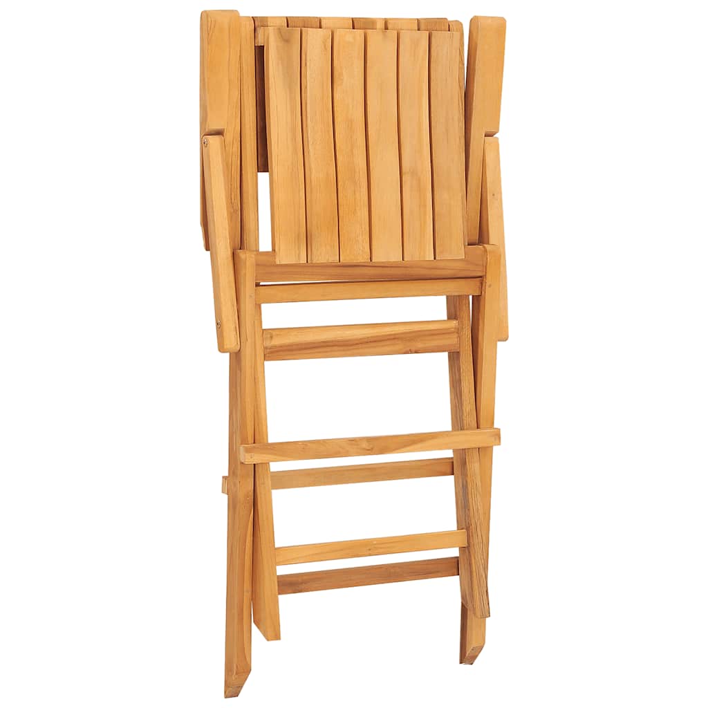 Folding Chairs 47x62x90 cm Solid Wood Teak With armrest 6