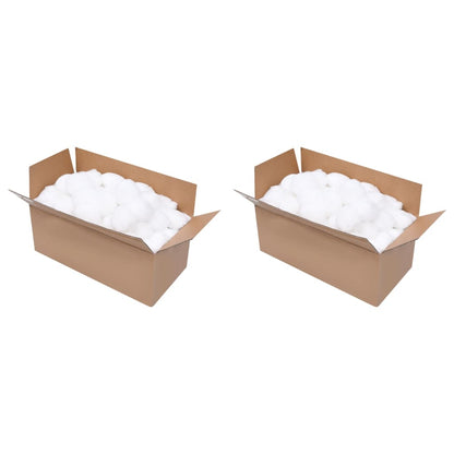 Pool Filter Balls PE White 1400 g