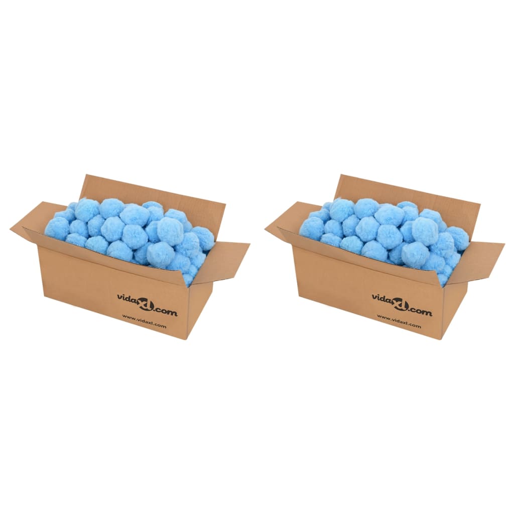 Pool Filter Balls PE Blue 1400 g