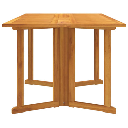 vidaXL Folding Butterfly Garden Table 150x90x75 cm Solid Wood Teak 5