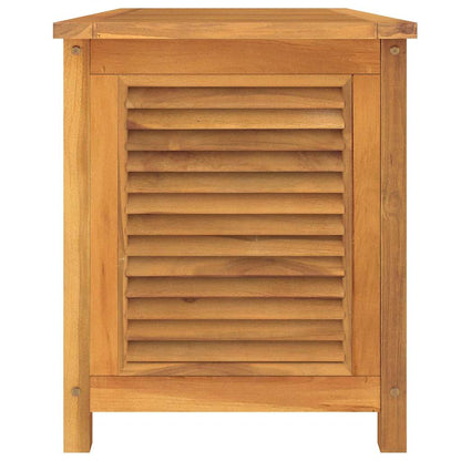 vidaXL Garden Storage Box with Bag 114x50x58 cm Solid Wood Teak 6