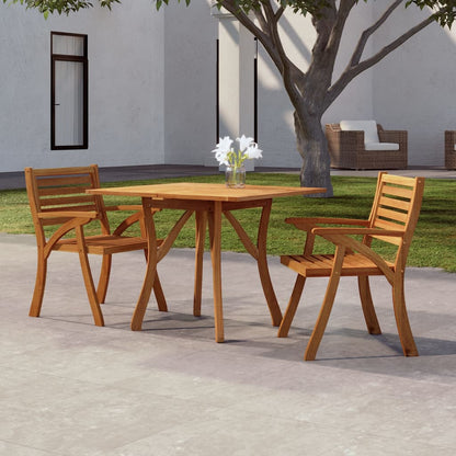 vidaXL Garden Table Solid Wood Acacia