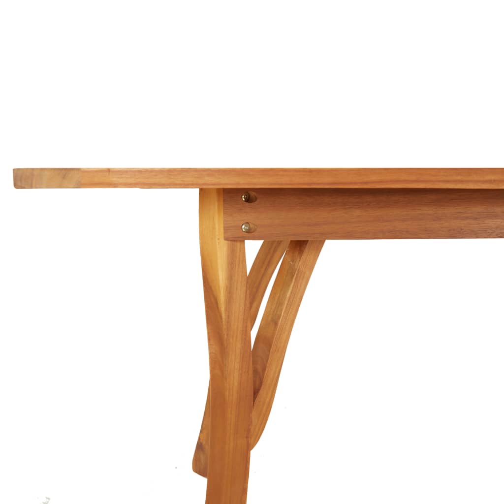 vidaXL Garden Table 200x90x75 cm Solid Wood Acacia 5