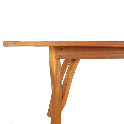 vidaXL Garden Table 200x90x75 cm Solid Wood Acacia 5