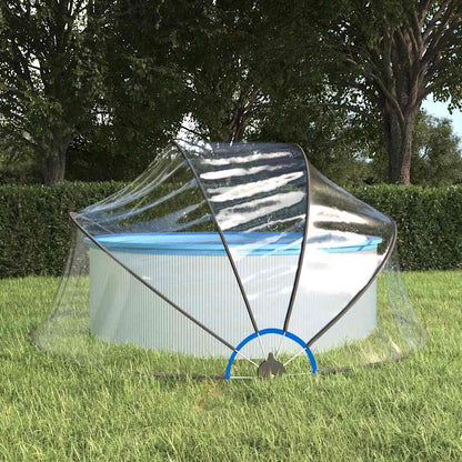 Pool Dome Round PVC 315 cm 158 cm