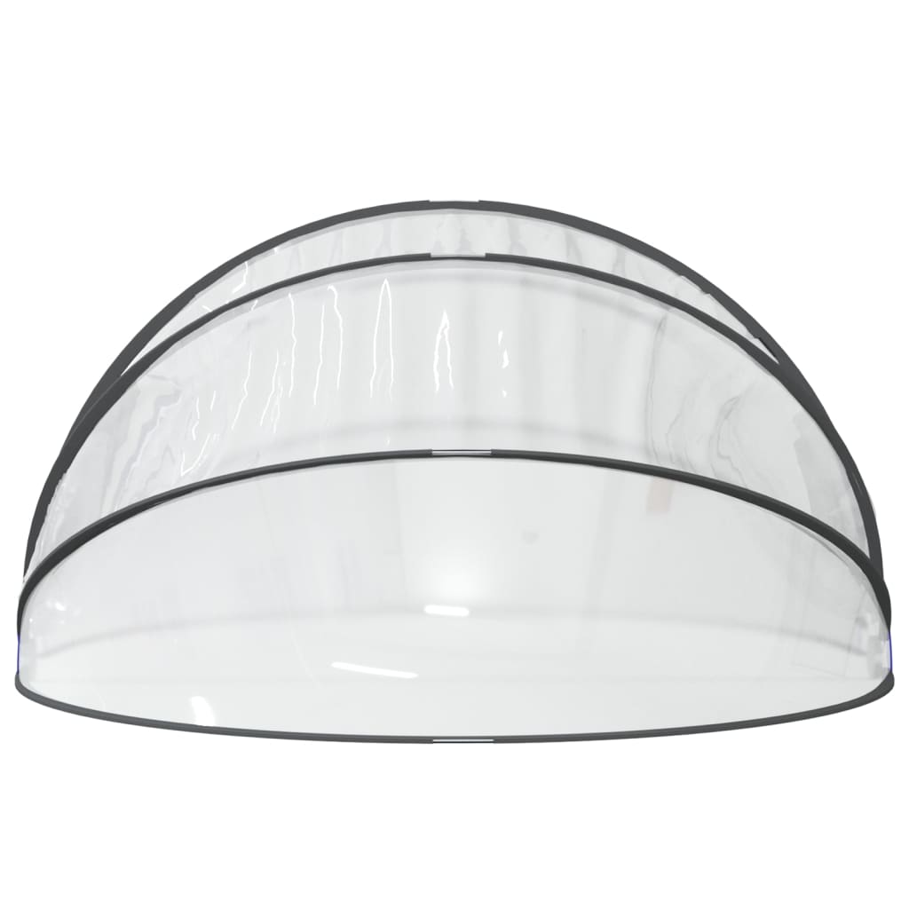 vidaXL Pool Dome Round 376x188 cm PVC 5