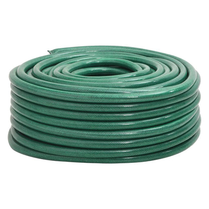 vidaXL Garden Hose Green 1" 100 m PVC 1