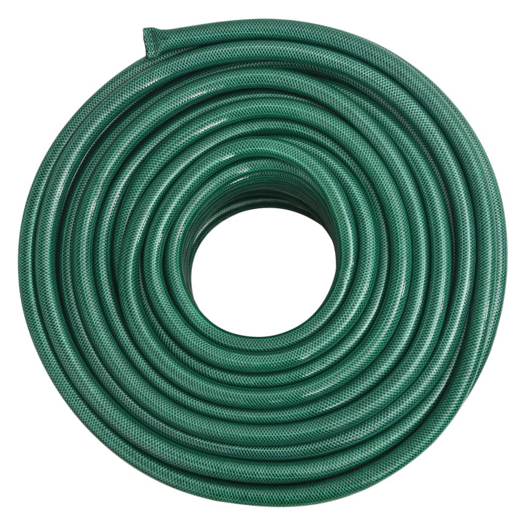 vidaXL Garden Hose Green 1" 100 m PVC 2