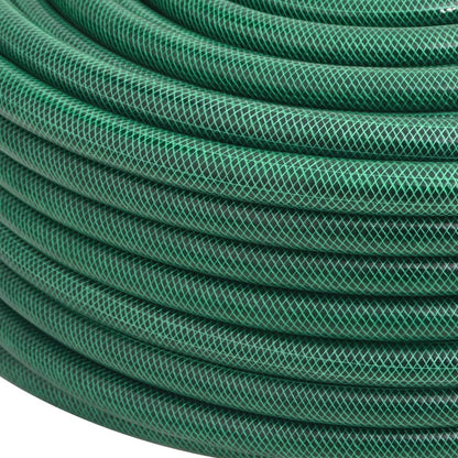 vidaXL Garden Hose Green 1" 100 m PVC 3