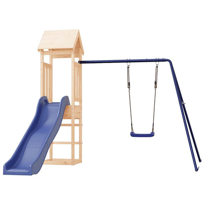 vidaXL Outdoor Playset Solid Wood Pine 3