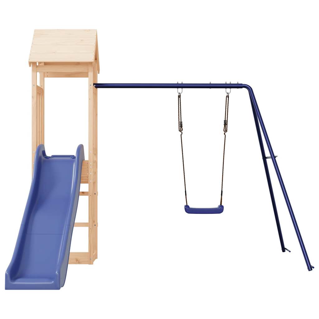 vidaXL Outdoor Playset Solid Wood Pine 4