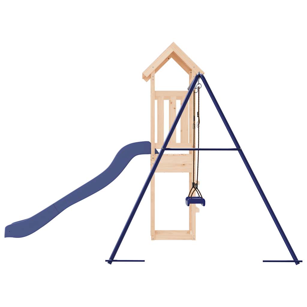 vidaXL Outdoor Playset Solid Wood Pine 6