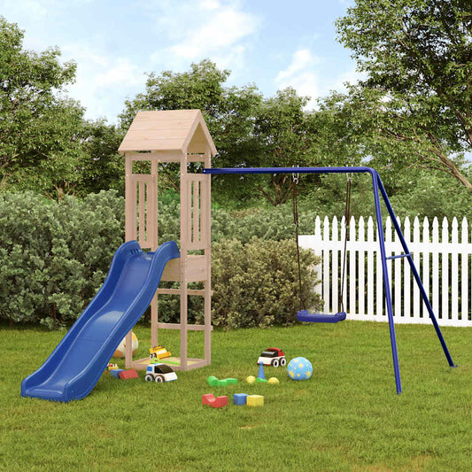 vidaXL Outdoor Playset Solid Wood Pine 1