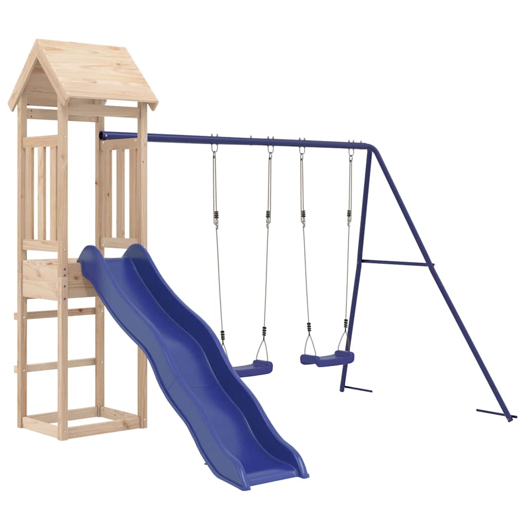 vidaXL Outdoor Playset Solid Wood Pine 2