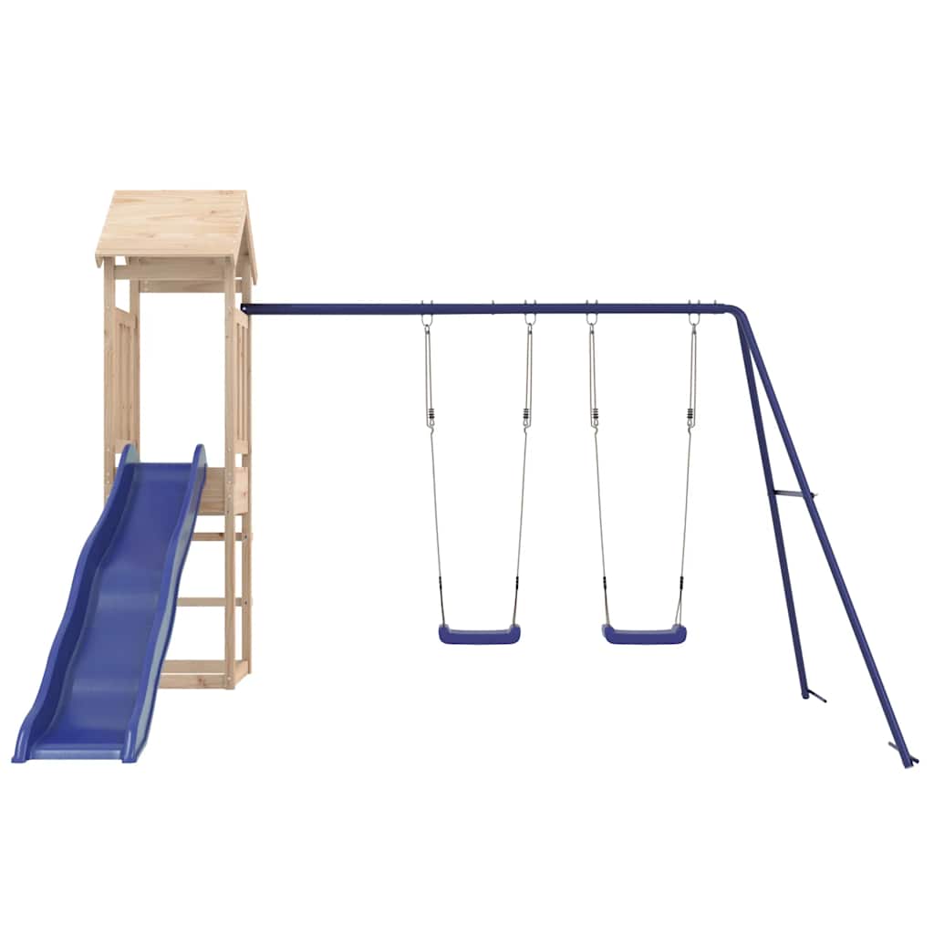 vidaXL Outdoor Playset Solid Wood Pine 4