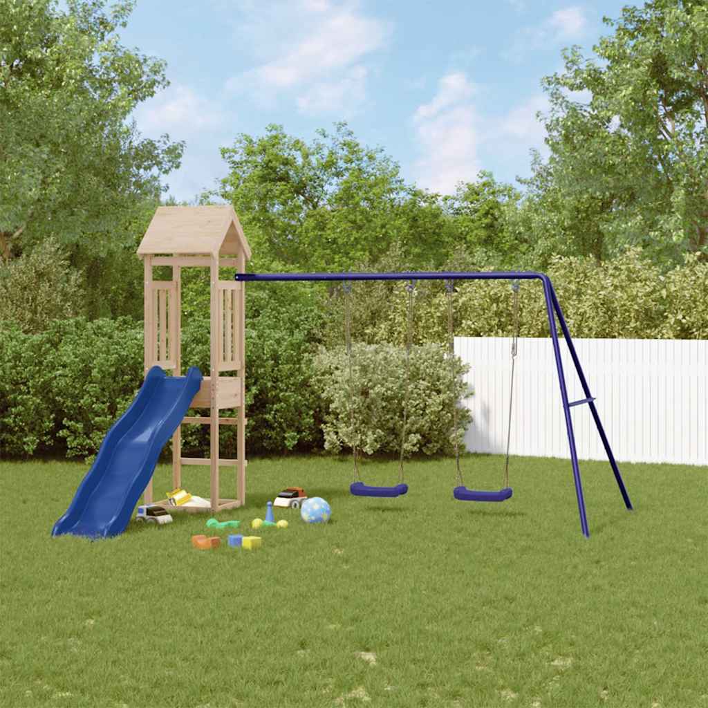 vidaXL Outdoor Playset Solid Wood Pine 1