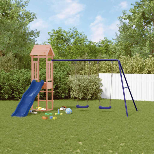 vidaXL Outdoor Playset Solid Wood Douglas 1