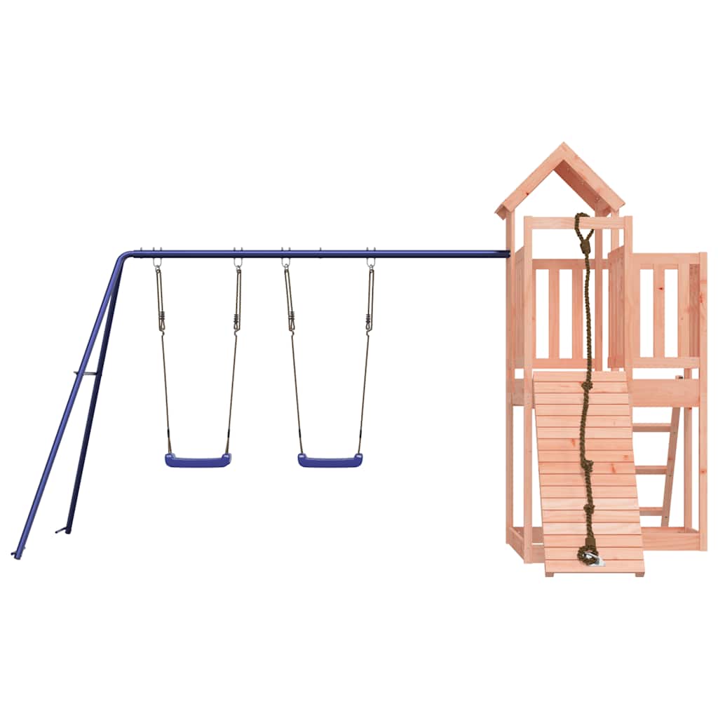 vidaXL Outdoor Playset Solid Wood Douglas 4