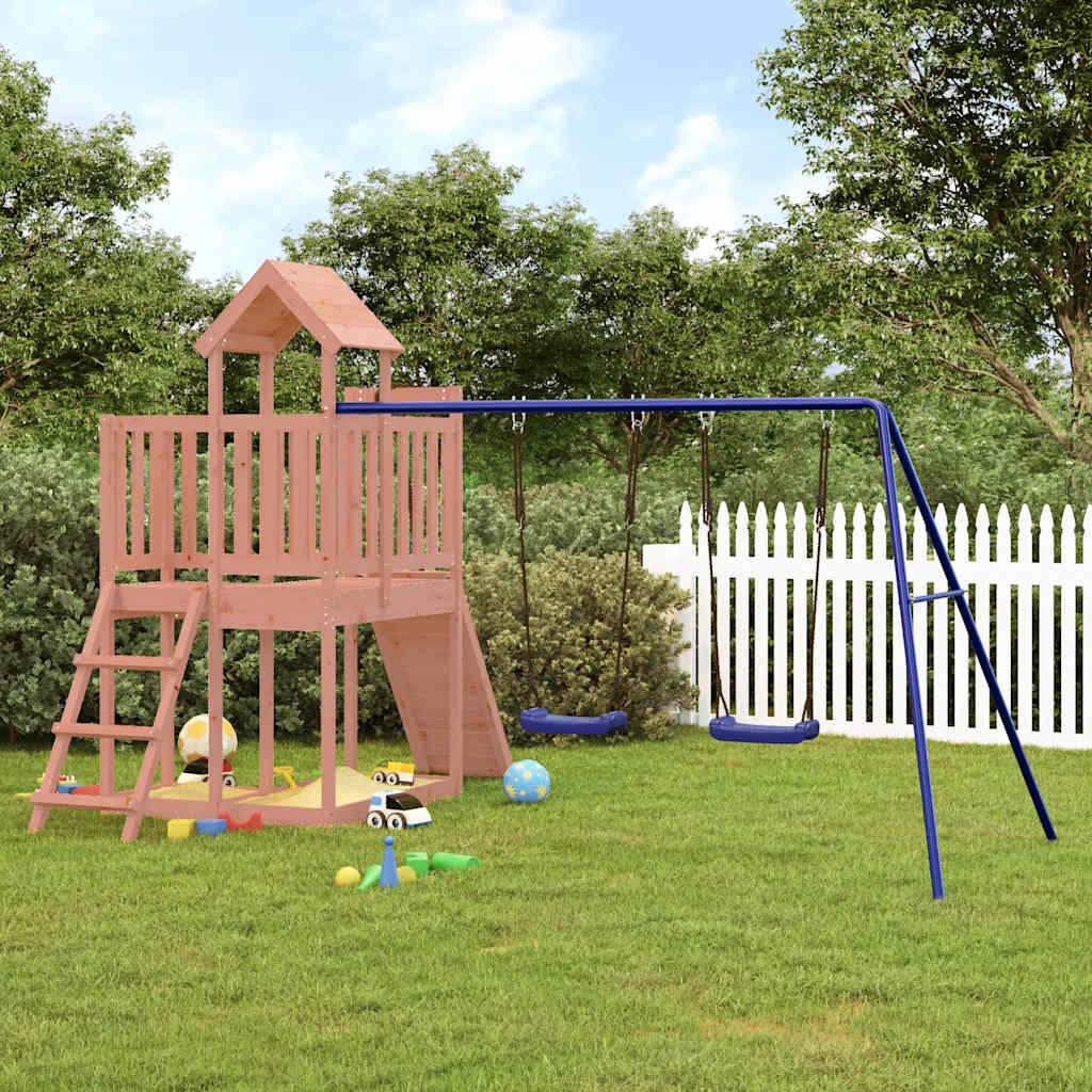 vidaXL Outdoor Playset Solid Wood Douglas 1