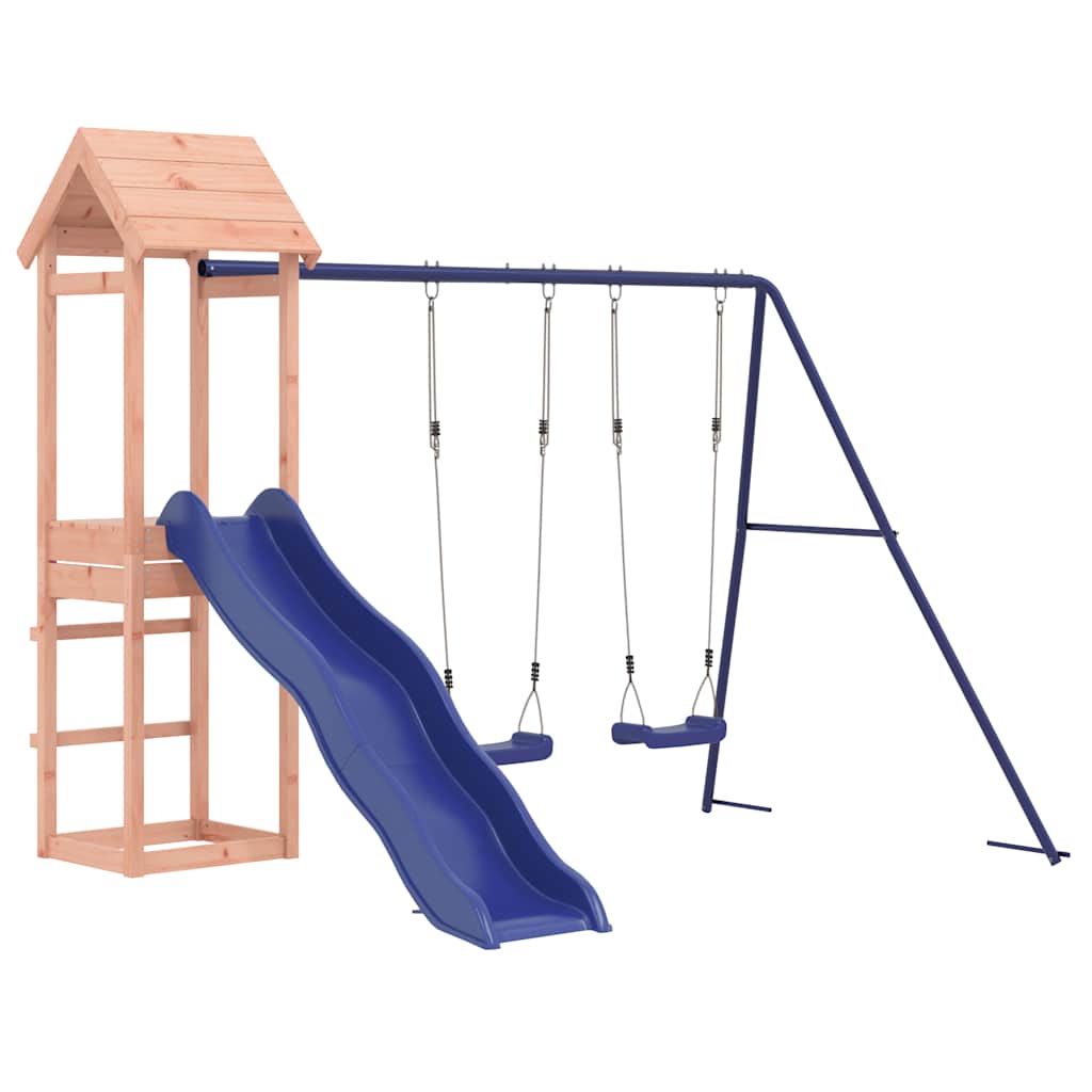 vidaXL Outdoor Playset Solid Wood Douglas 3