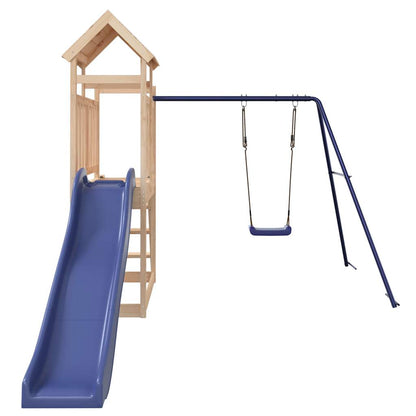 vidaXL Outdoor Playset Solid Wood Pine 4