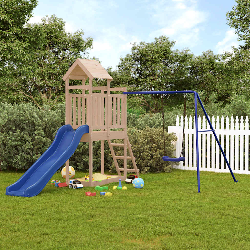 vidaXL Outdoor Playset Solid Wood Pine 1