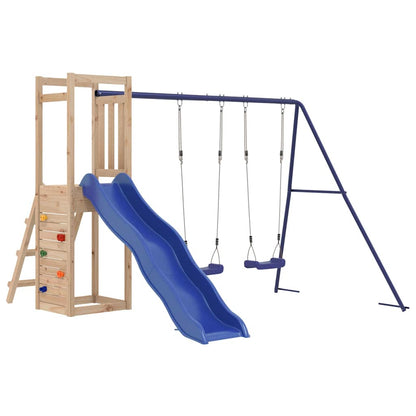 vidaXL Outdoor Playset Solid Wood Pine 2