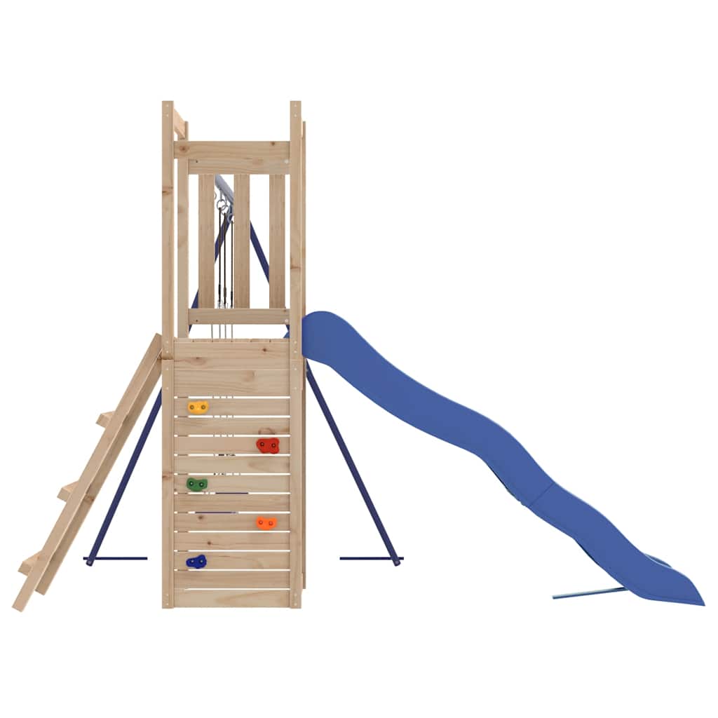 vidaXL Outdoor Playset Solid Wood Pine 4