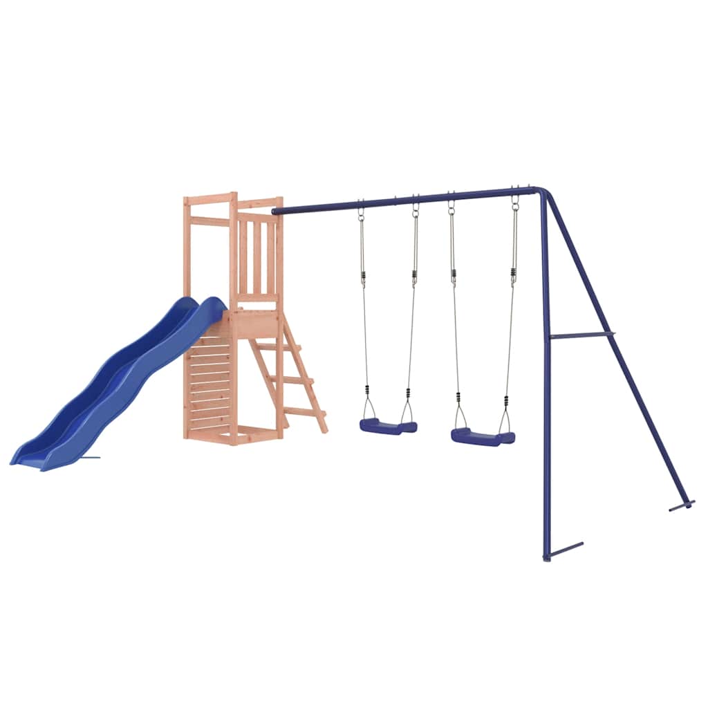 vidaXL Outdoor Playset Solid Wood Douglas 3